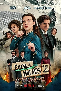 Постер Энола Холмс 2 (2022)