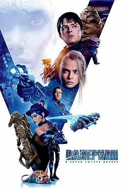 Постер Валериан и город тысячи планет (2017)