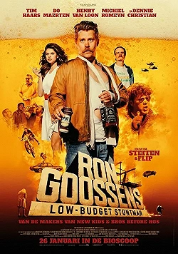 Постер Рон Госсенс, низкобюджетный каскадёр (2017)