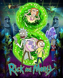 Постер Рик и Морти (2013)