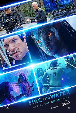 Постер Огонь и вода: Создание «Аватаров» (2025)